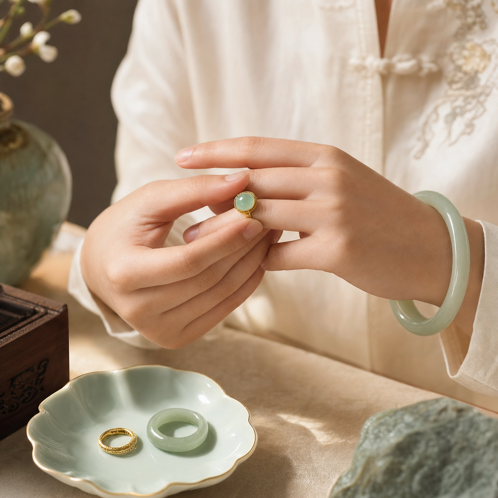 Featured image for How to Choose the Right Gold and Jade Ring Size