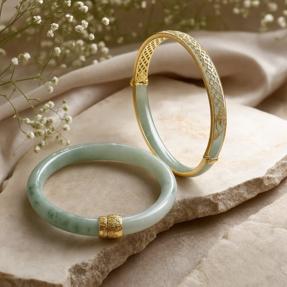 Featured image for Gold Plating vs Solid Gold for a Jade and Gold Bracelet: How to Choose for Longevity, Comfort, and Budget