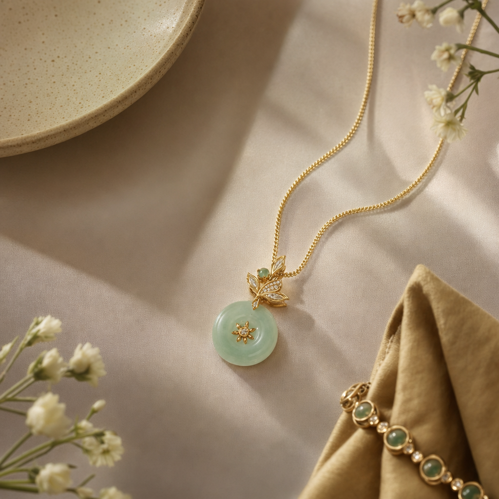Featured image for Gold and Jade Necklace Care for Daily Wear: Cleaning, Avoiding Chemicals, and Preventing Loose Stones