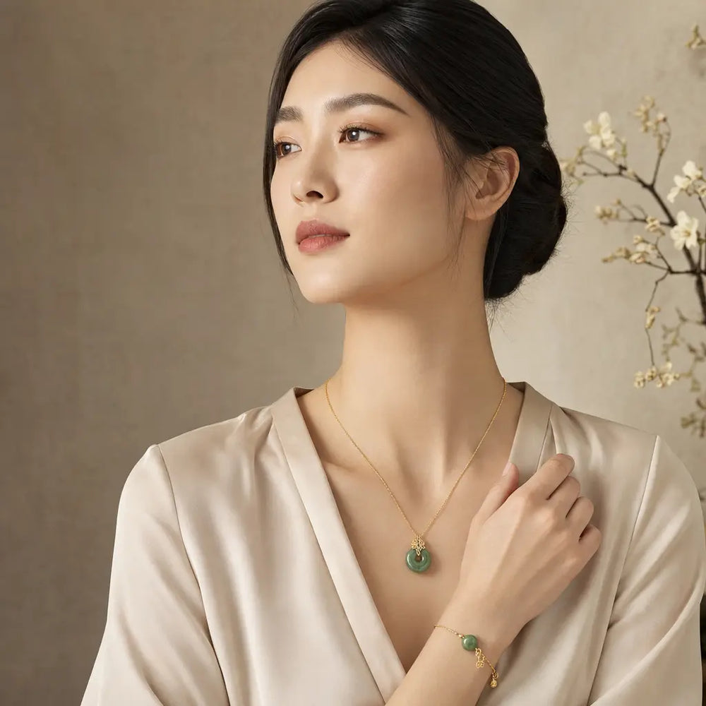 Featured image for How to Wear a Jade and Gold Necklace by Occasion