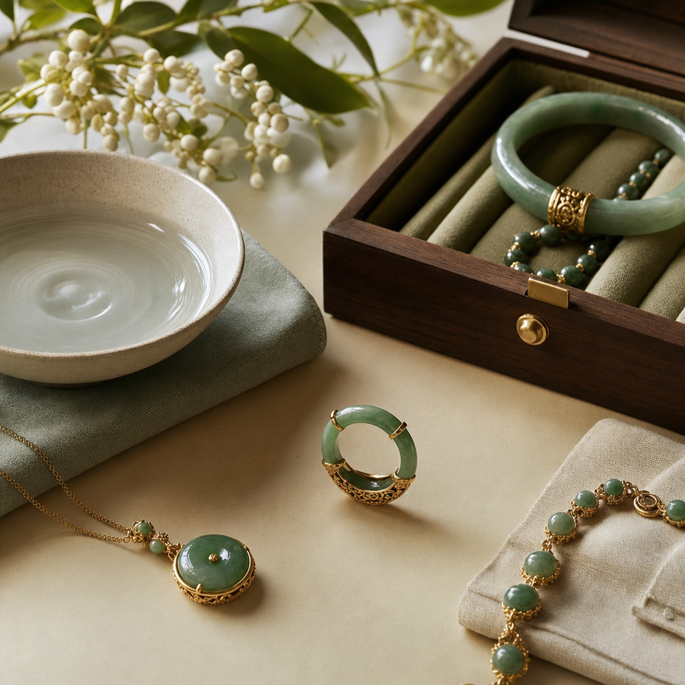 Featured image for Jade and Gold Rings Care Calendar: Weekly Cleaning, Seasonal Storage, and Setting Inspections