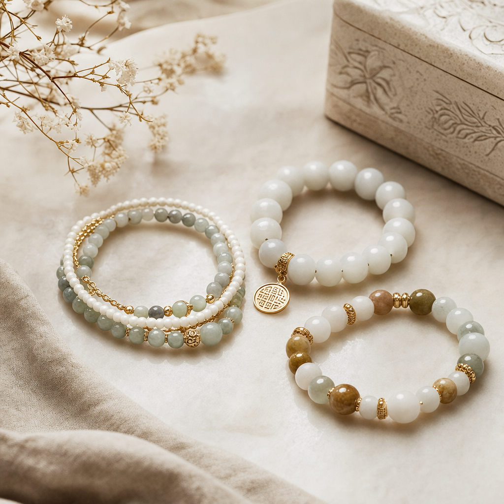 Featured image for White Jade Bracelets: Layering Mistakes to Avoid for Quiet Luxury