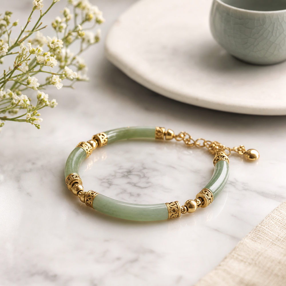 Featured image for Gold and Jade Bracelet Size Chart: Measuring Tips for Common Wrist Sizes
