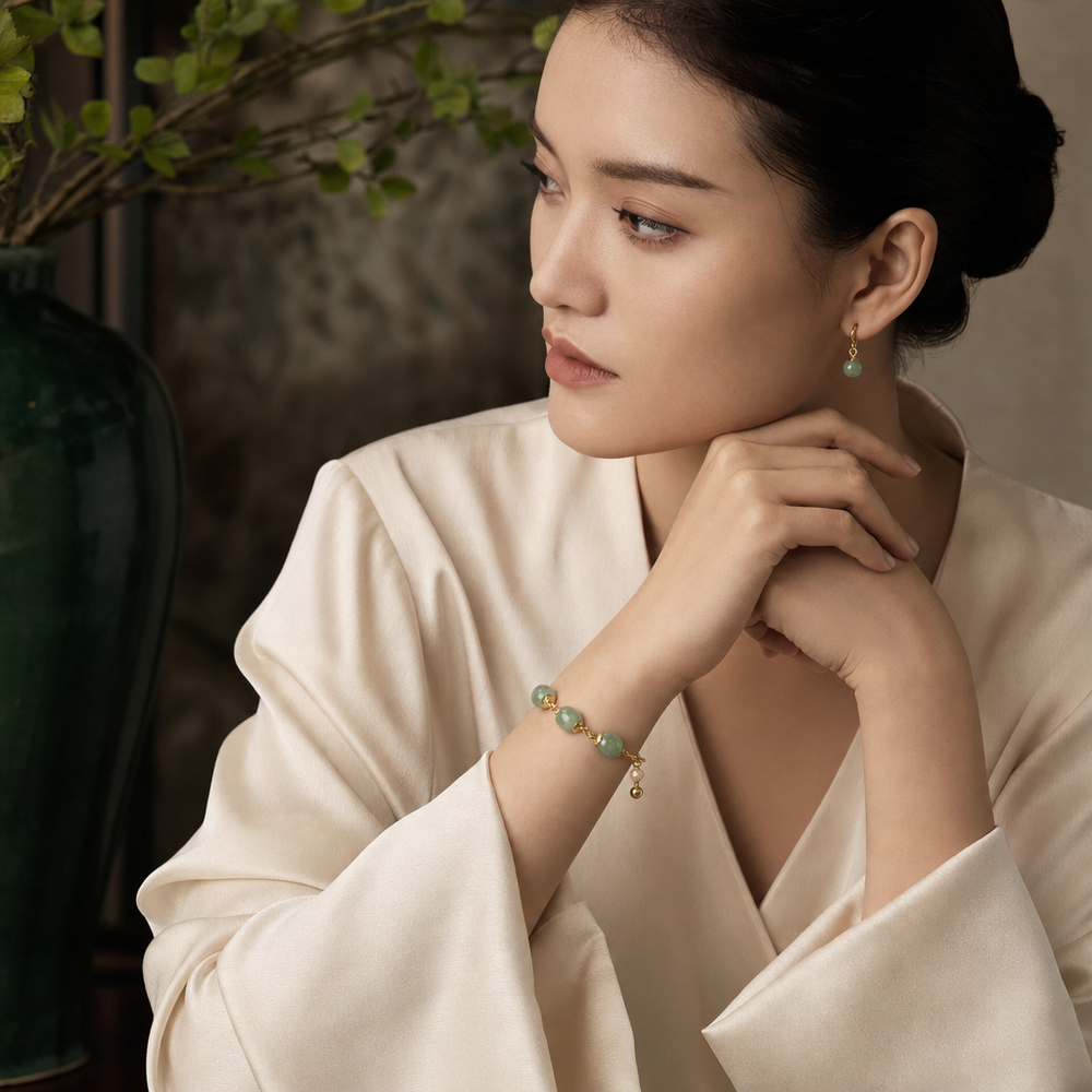 Featured image for How to Style a Jade and Gold Bracelet Without Overdoing It