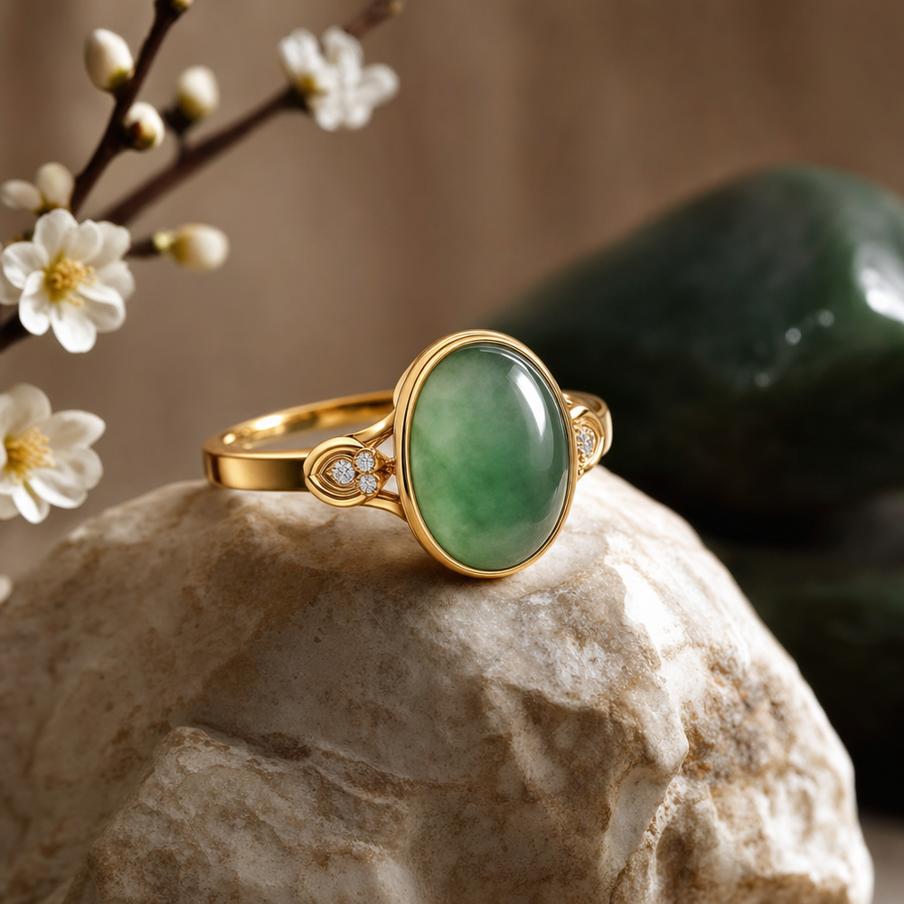 Featured image for Gold and Jade Ring Buyer’s Guide: Shape, Setting, and Durability Tips
