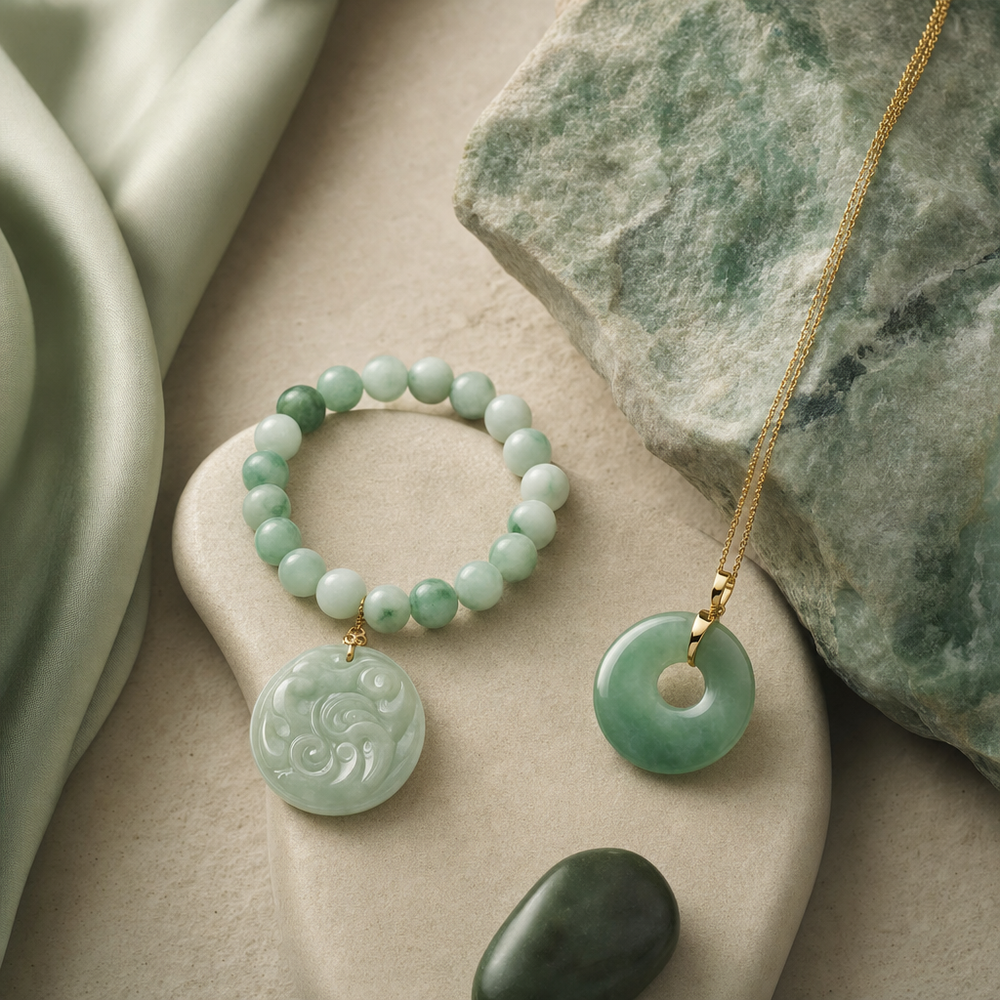 Featured image for Gold and Jade Guide: Nephrite vs Jadeite, Color, and Texture