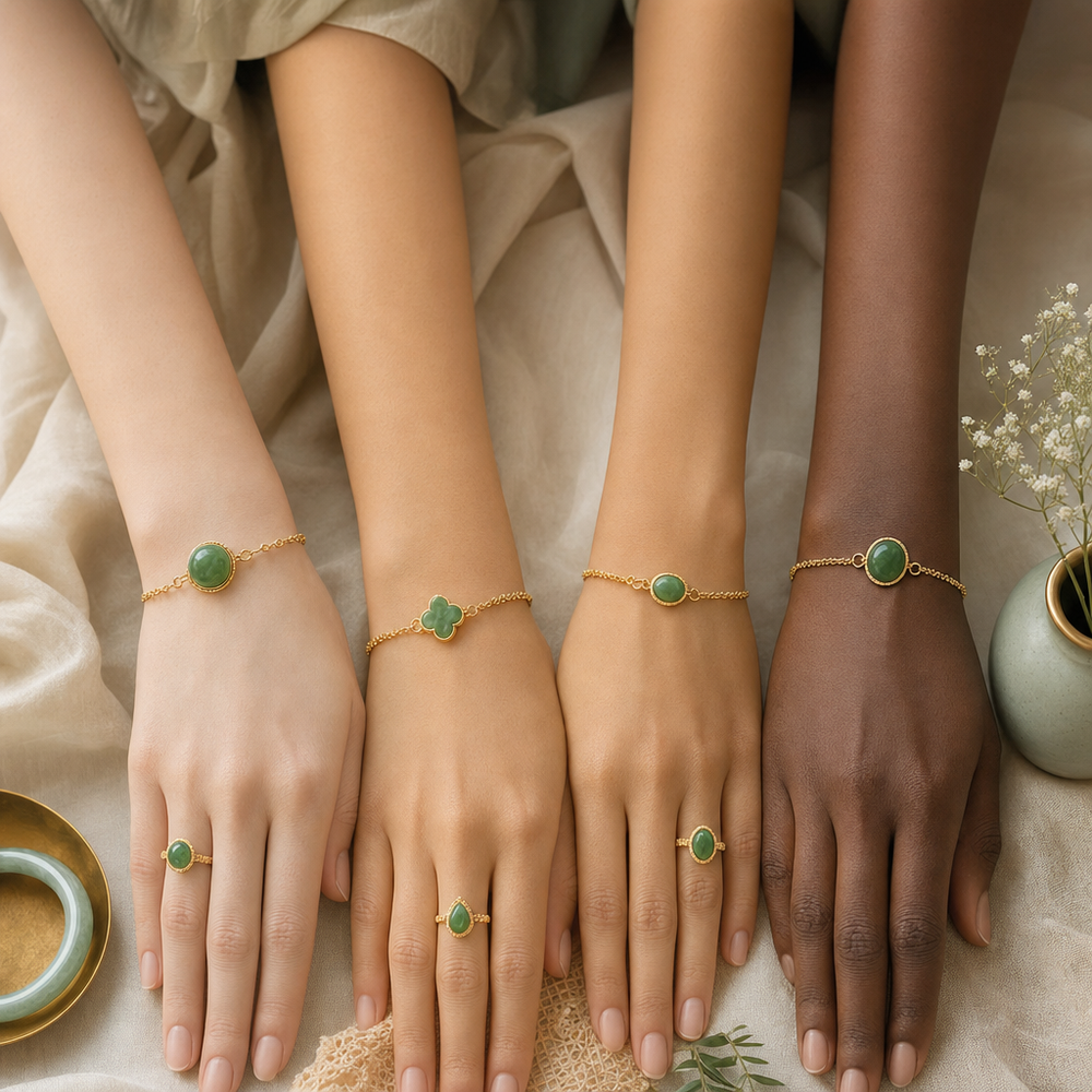 Featured image for Jade and Gold Jewellery for Different Skin Undertones