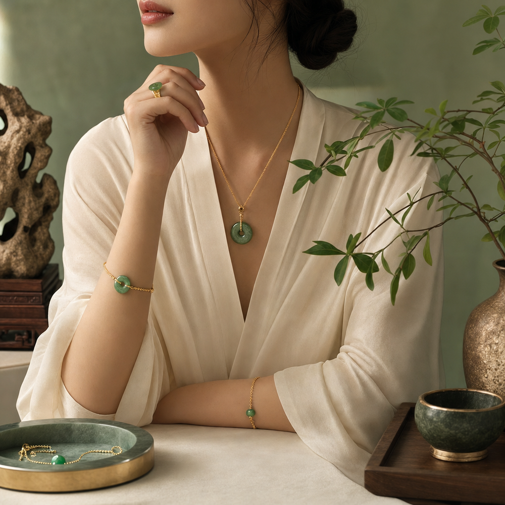 Featured image for Gold and Jade Colour Psychology: How Green Undertones Shape Your Look