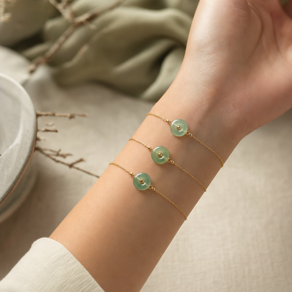 Featured image for Gold and Jade Bracelet Guide: Choose the Most Flattering Green Jadeite Shade for Your Wrist