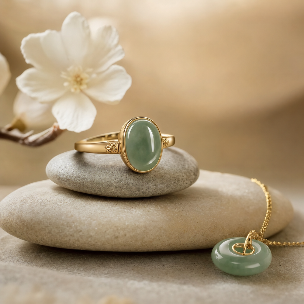 Featured image for Jade and Gold Ring Setting Styles for Comfort