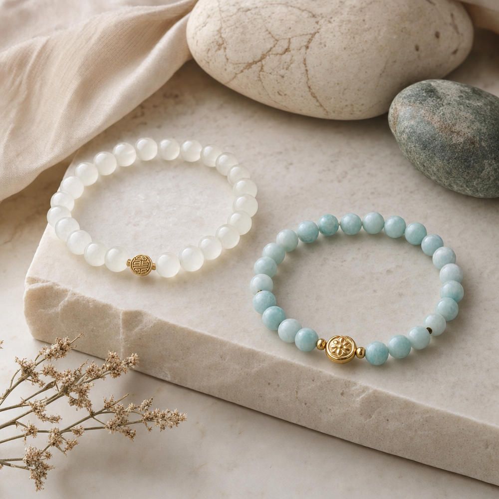 Featured image for White Jade vs Amazonite: Meaning, Color, and How to Choose