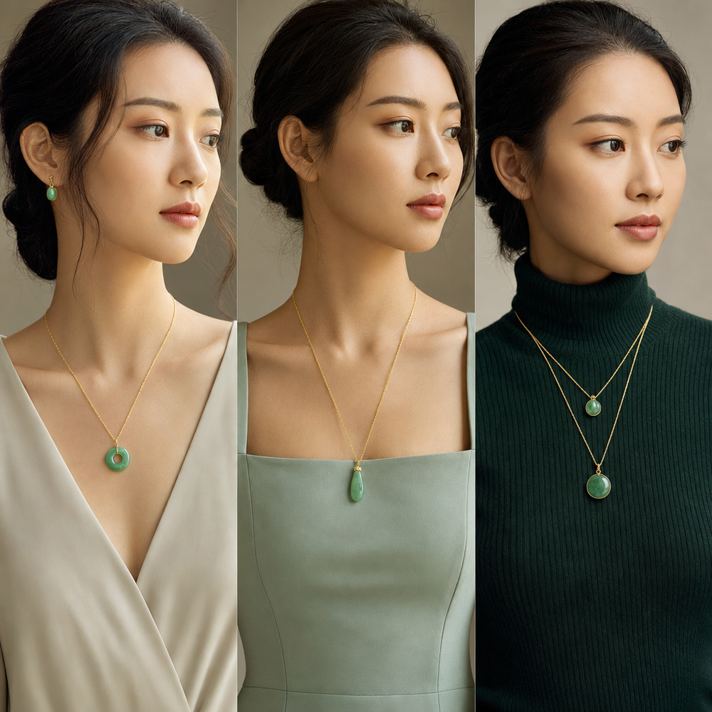 Featured image for How to Choose a Jade and Gold Necklace Chain Length for Every Neckline