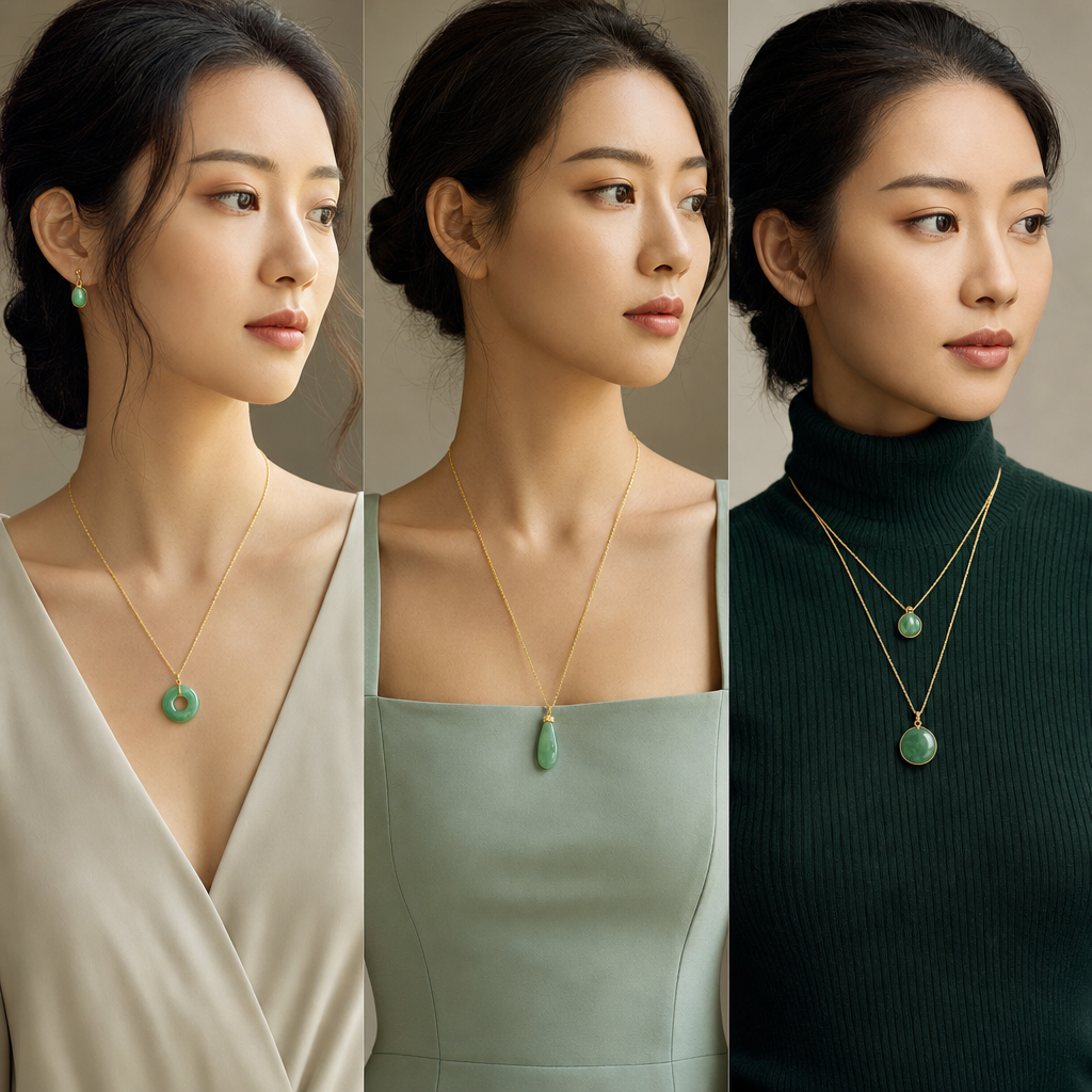 Featured image for How to Choose a Jade and Gold Necklace Chain Length for Every Neckline