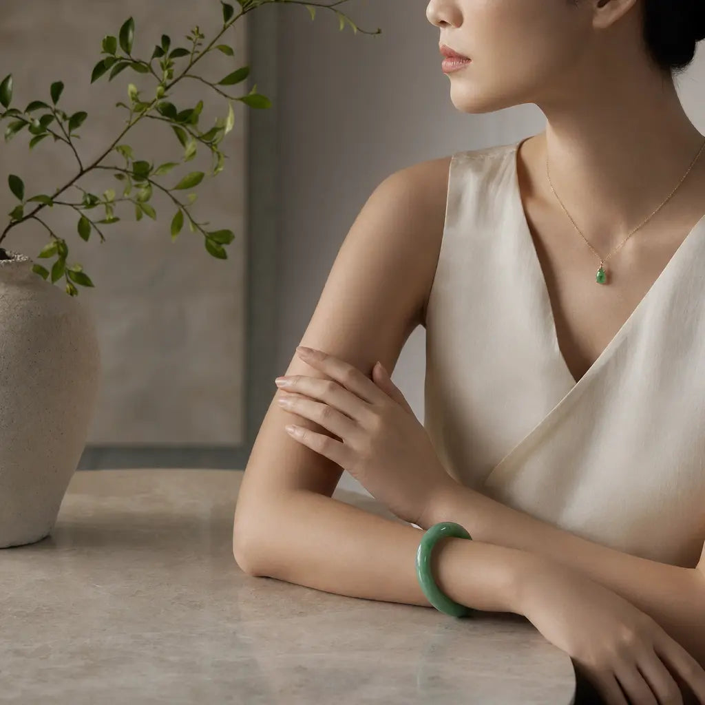 Featured image for Why a Jade Bracelet Belongs in a Modern Fine Jewelry Wardrobe