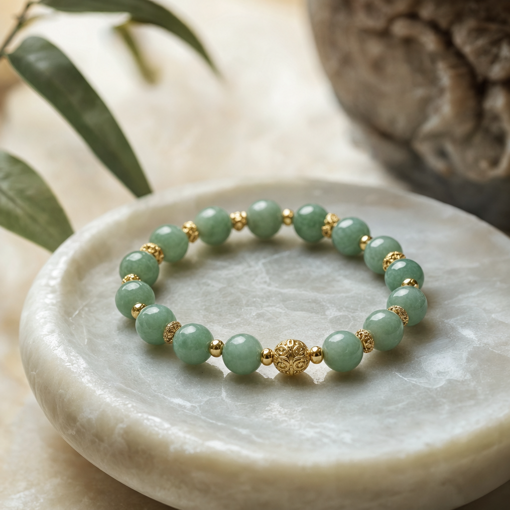 How to Choose a Jade and Gold Bracelet That Sits Flat