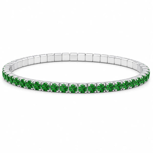 Lumelle Bracelet | Zircon Sterling Silver Bracelet Aulyn