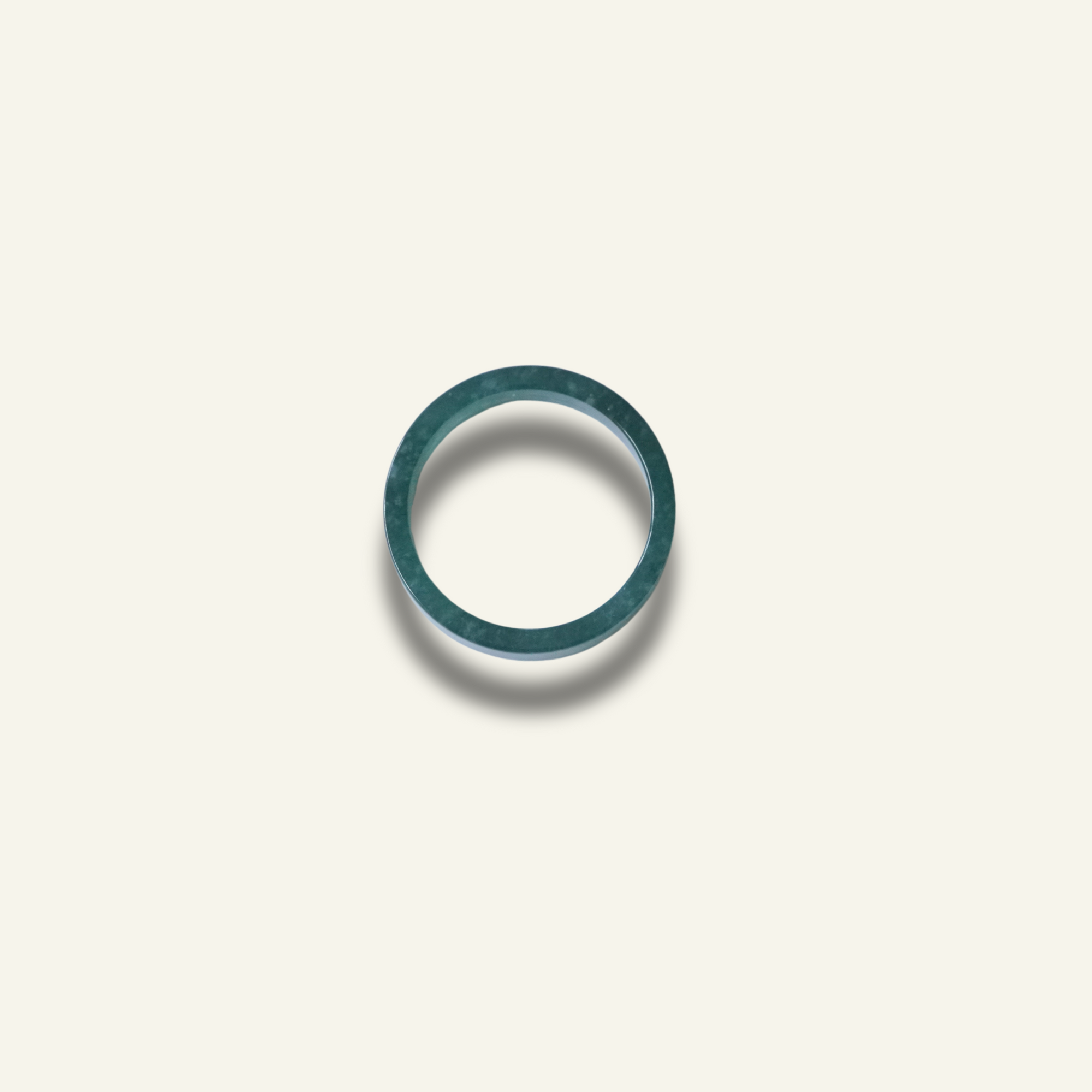 Seren Jade Ring White Top