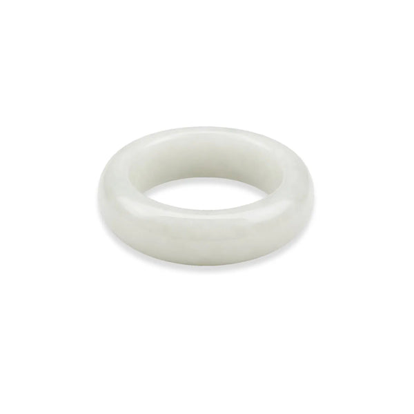 white jade ring 